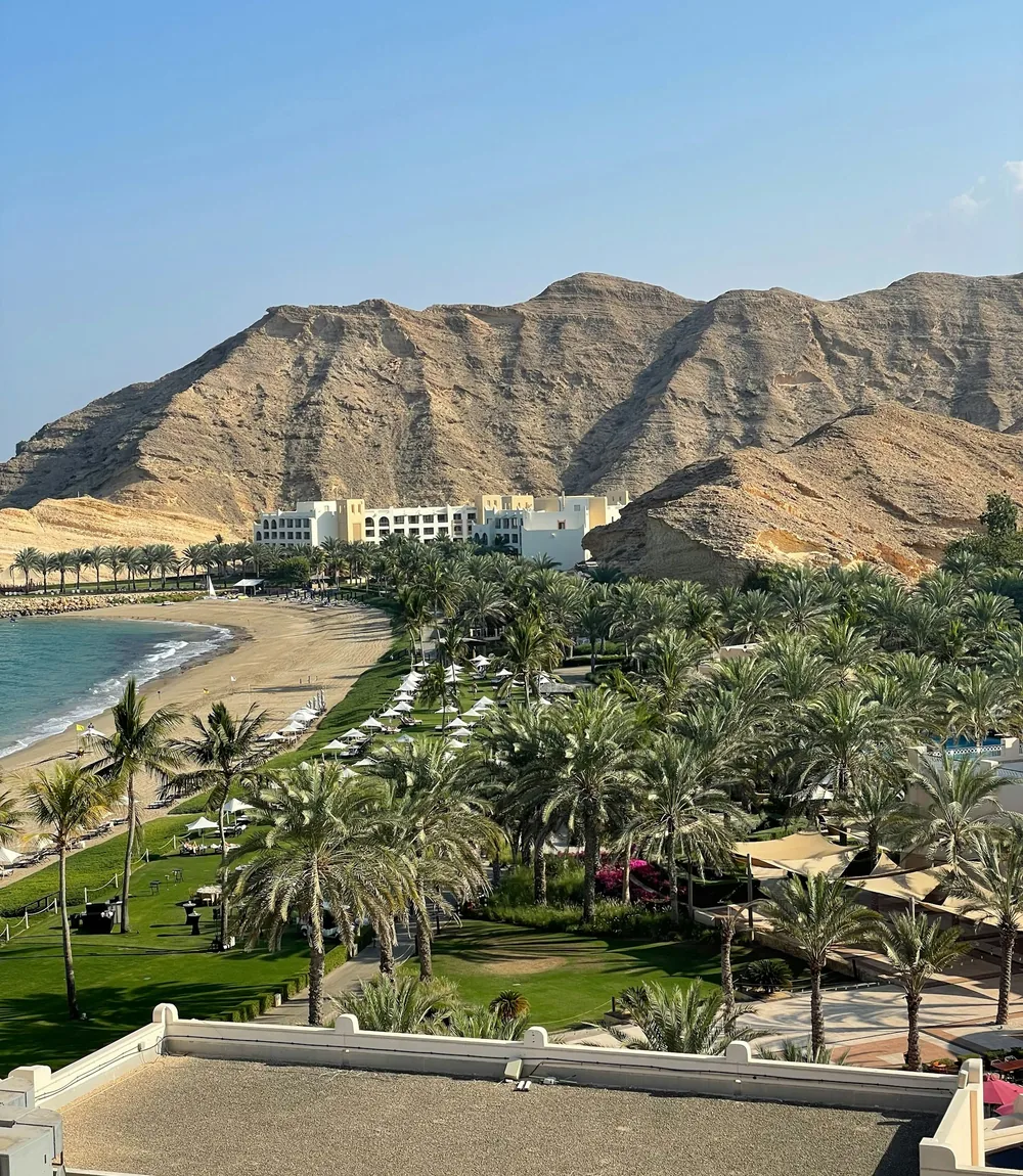 The rugged coastline of the Musandam Peninsula, Oman